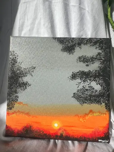 [Painting] The Last Glow of Dusk